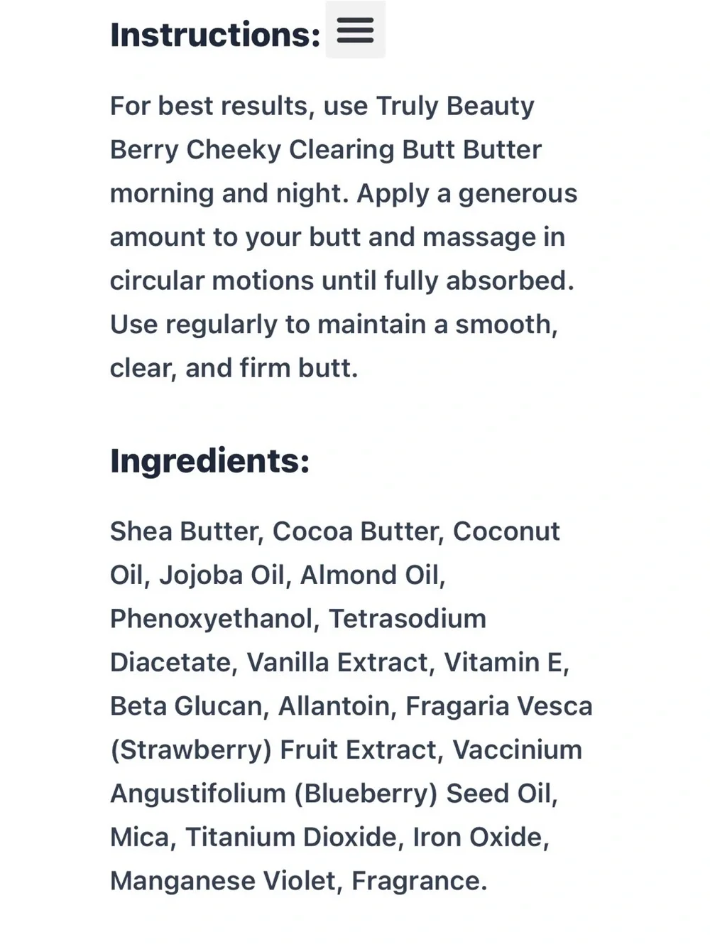 TRULY Berry Cheeky Body Polish